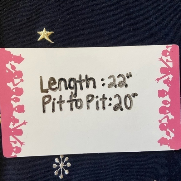 Christopher Banks Cat Snowman Embroidered Holiday Christmas Navy Vintage Blouse - Picture 14 of 14